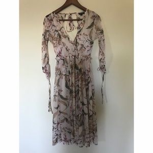 Light Pink Floral Dress